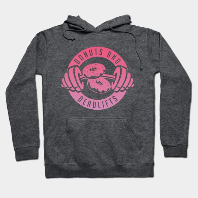 Donuts and Deadlifts Hoodie by Chantilly Designs
